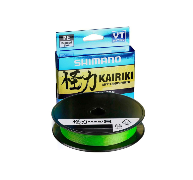 Шнур Shimano Kairiki 8 PE (Mantis Green) 300m 0.10mm 6.5kg - 1 Шнур Shimano Kairiki 8 PE (Mantis Green) 300m 0.10mm 6.5kg - 1
