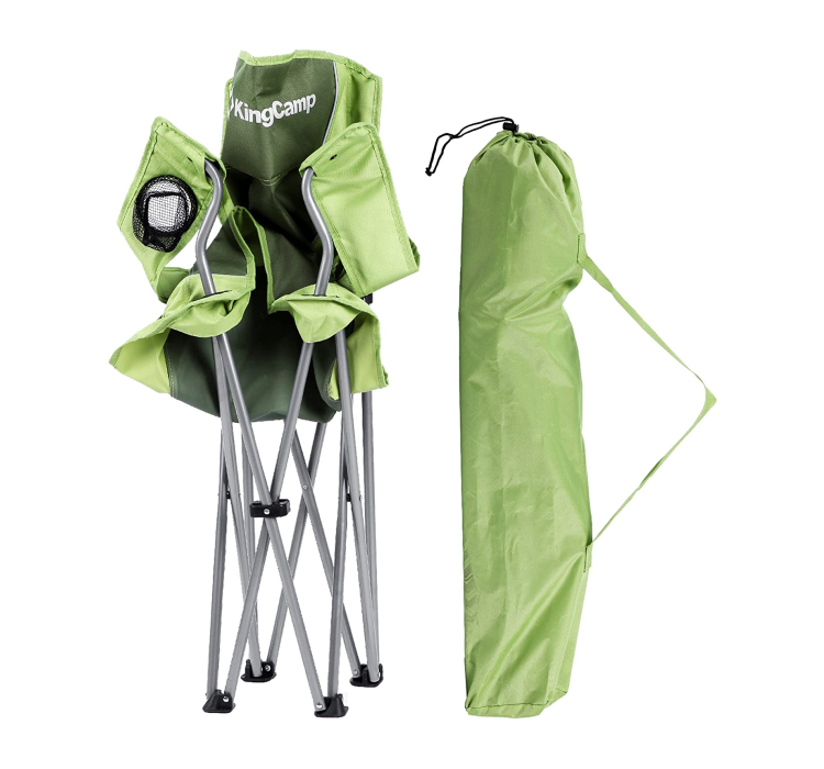 Шезлонг KingCamp Arms Chairin Steel (KC3818) Green - 5 Шезлонг KingCamp Arms Chairin Steel (KC3818) Green - 5