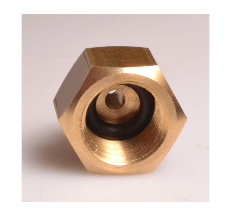 Перехідник з газових балонів на різьбу для пальників типу Kovea, латунь - 3 Перехідник з газових балонів на різьбу для пальників типу Kovea, латунь - 3