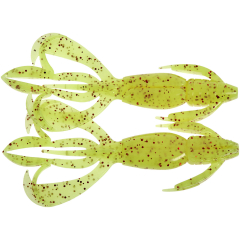 Силиконовая приманка Keitech Crazy Flapper 4.4" (6 шт/уп) ц:pal#01 chartreuseredflake