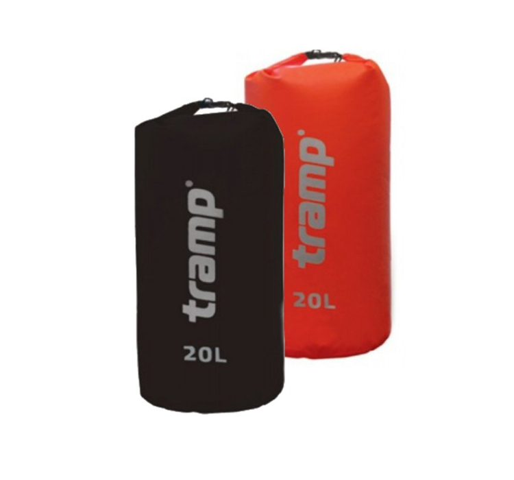 Гермомешок Tramp Nylon PVC 20, TRA-102 красный - 1 Гермомешок Tramp Nylon PVC 20, TRA-102 красный - 1