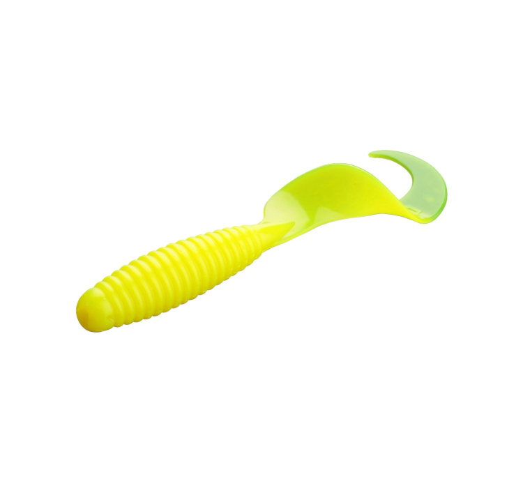 Силіконова приманка Mikado Twister 52мм 5шт (колір-09T) - 1 Силіконова приманка Mikado Twister 52мм 5шт (колір-09T) - 1