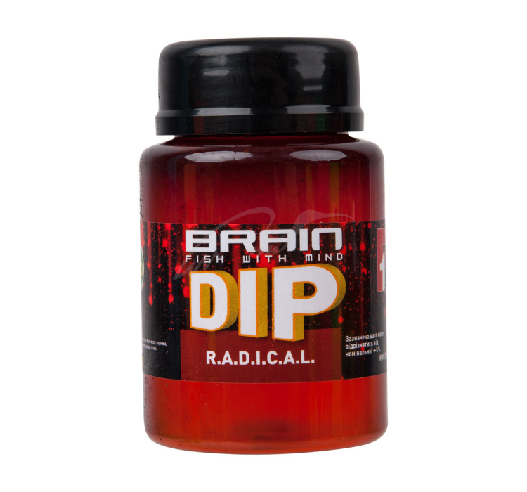 Дип для бойлов Brain F1 R.A.D.I.C.A.L. (копченые сосиски) 100ml - 1 Дип для бойлов Brain F1 R.A.D.I.C.A.L. (копченые сосиски) 100ml - 1