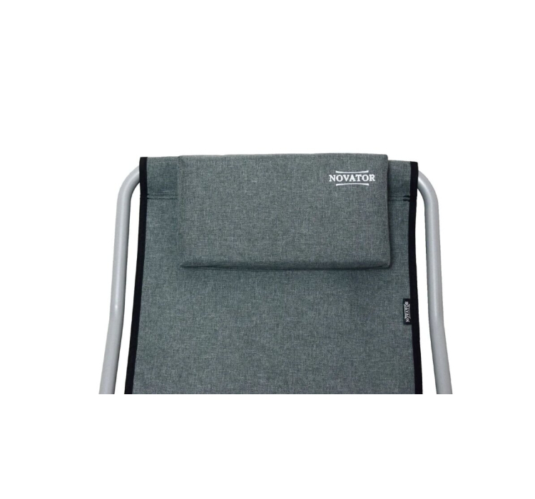 Крісло-шезлонг Novator SH-7 Grey - 3 Крісло-шезлонг Novator SH-7 Grey - 3