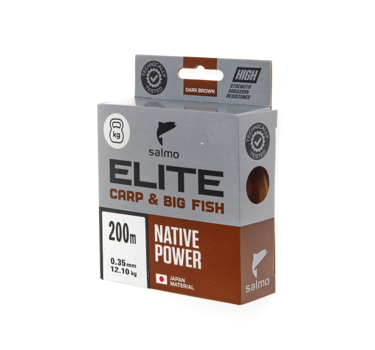 Леска Salmo Elite Carp&Big Fish 200м 0,35мм - 1 Леска Salmo Elite Carp&Big Fish 200м 0,35мм - 1