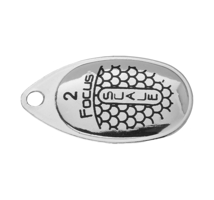 Блешня обертова Mikado FOCUS Silver-25 4 г - 1 Блешня обертова Mikado FOCUS Silver-25 4 г - 1