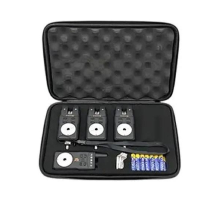 Набір сигналізаторів GLADIATOR RF698 3+1 Black з пейджером Набір сигналізаторів GLADIATOR RF698 3+1 Black з пейджером