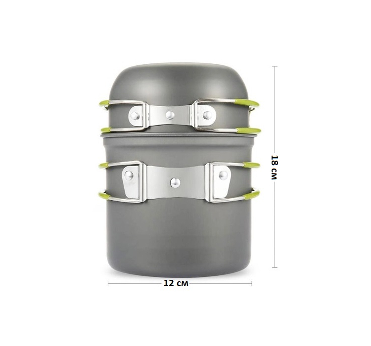 Набір туристичного посуду Ranger Prius (Арт. RA 9946) Набір туристичного посуду Ranger Prius (Арт. RA 9946)