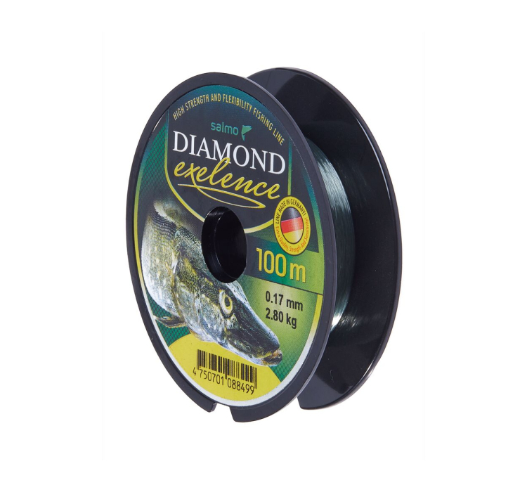 Леска Salmo Diamond Exelence 100м 0,17мм - 1 Леска Salmo Diamond Exelence 100м 0,17мм - 1