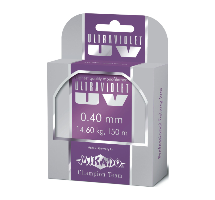 Жилка Mikado Ultraviolet 150м 0,32мм 11,5кг (прозорий) - 1 Жилка Mikado Ultraviolet 150м 0,32мм 11,5кг (прозорий) - 1