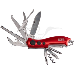 Нiж багатофункцiональний SKIF Plus Wavy Red