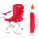 Шезлонг KingCamp Arms Chairin Steel (KC3818) Red - 3 Шезлонг KingCamp Arms Chairin Steel (KC3818) Red - 3
