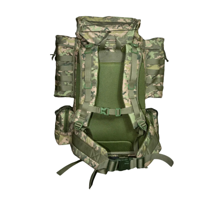 Рюкзак тактичний 70 літрів Kirasa кордура піксель (Арт KI951) Рюкзак тактичний 70 літрів Kirasa кордура піксель (Арт KI951)