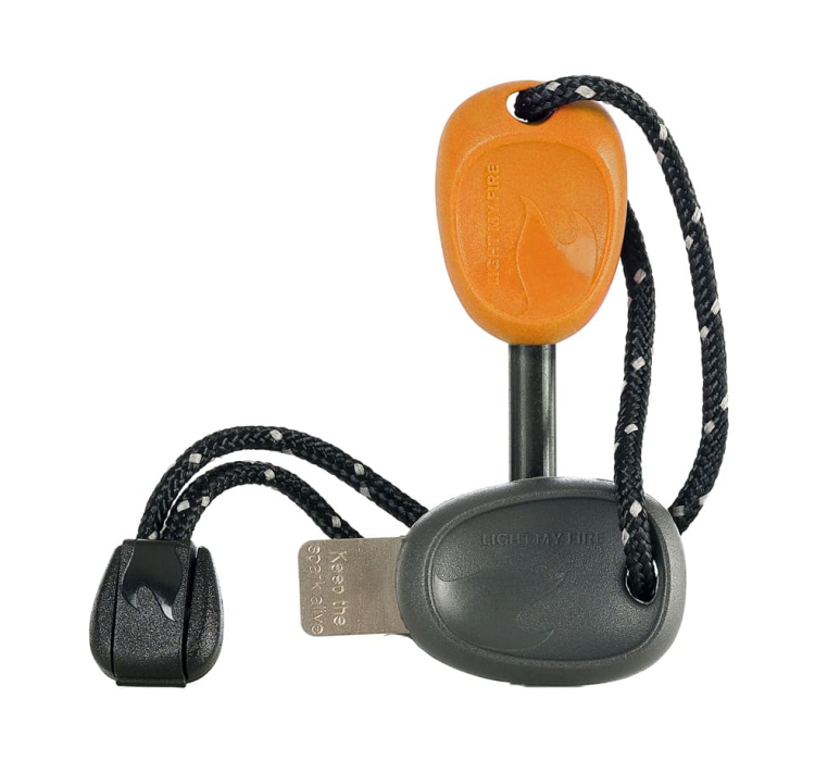 2 в 1 - огниво + свисток LIGHT MY FIRE Swedish FireSteel Scout оранжевое, блистер - 1 2 в 1 - огниво + свисток LIGHT MY FIRE Swedish FireSteel Scout оранжевое, блистер - 1