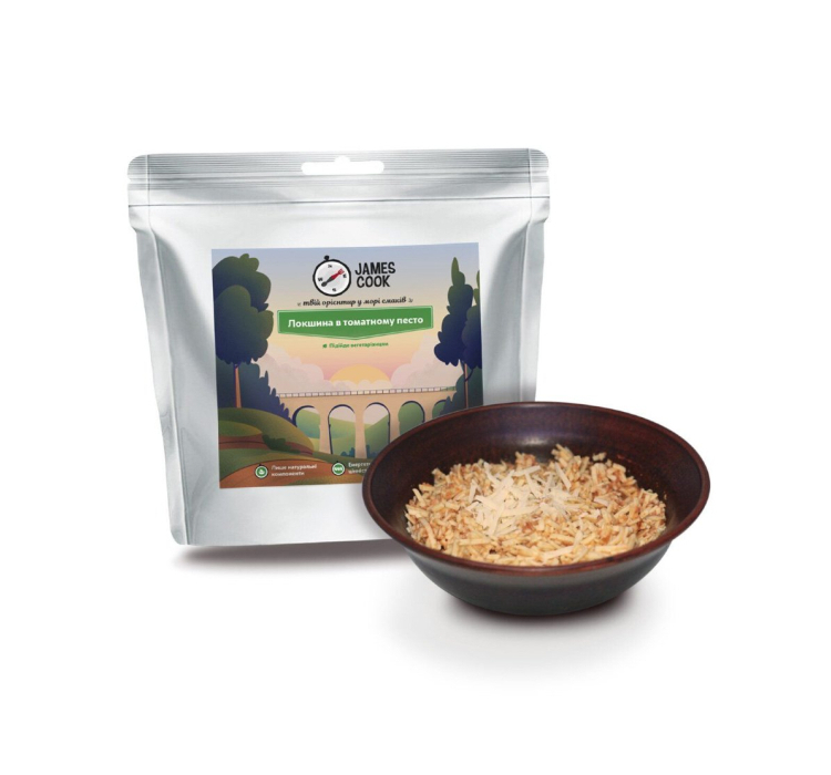 Паста з соусом Песто James Cook - 2 Паста з соусом Песто James Cook - 2