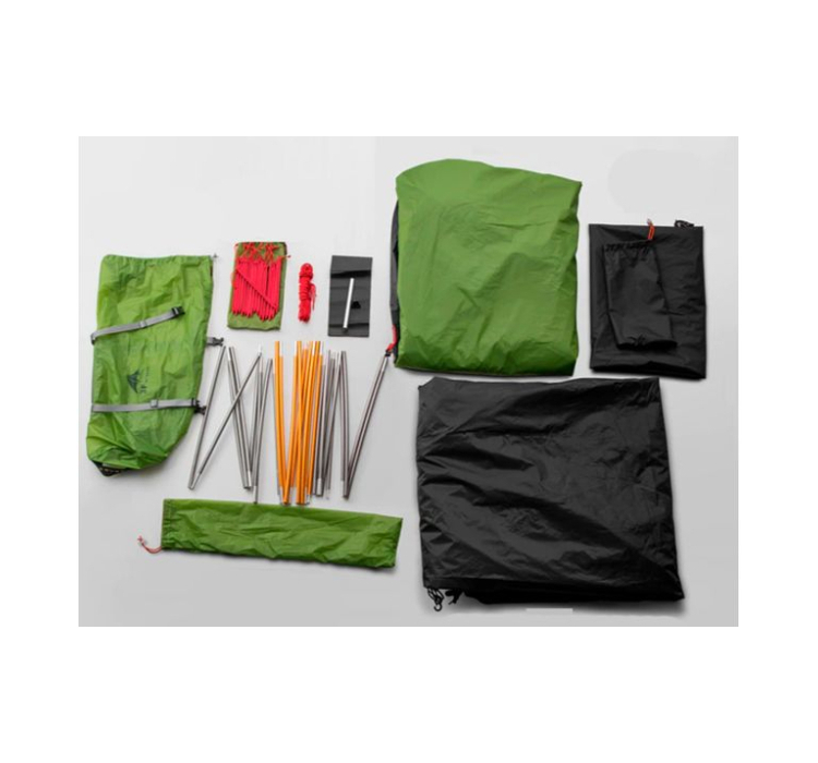 Палатка двухместная 3F Ul Gear Taihang 2 210T 3 season темно-зеленый - 15 Палатка двухместная 3F Ul Gear Taihang 2 210T 3 season темно-зеленый - 15