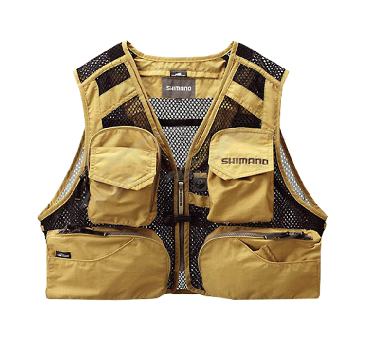 Жилет Shimano VE-036L L ц:хаки - 1 Жилет Shimano VE-036L L ц:хаки - 1