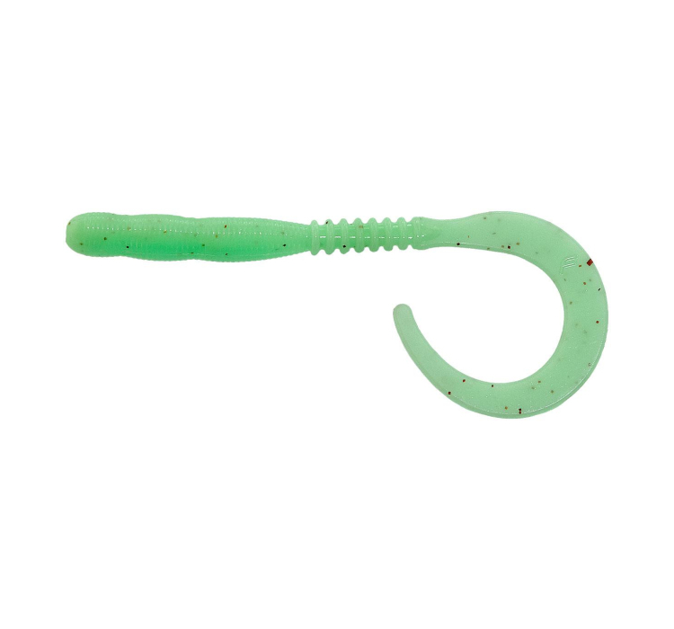 Силіконова приманка Reins Curly Curly 4" 146 Hot Cucumber (15 шт./пач.) - 1 Силіконова приманка Reins Curly Curly 4" 146 Hot Cucumber (15 шт./пач.) - 1