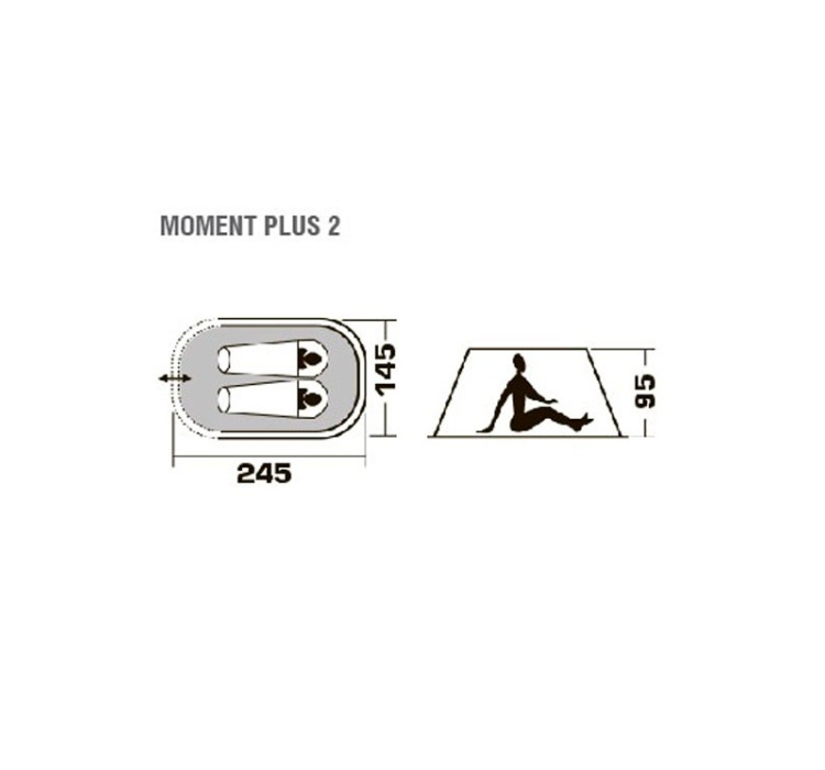Намет Trek Planet 70146|8 Moment Plus 2 - 6 Намет Trek Planet 70146|8 Moment Plus 2 - 6