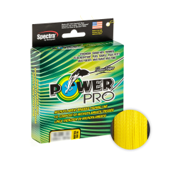 Шнур Power Pro 135m Hi-Vis Yellow 0.23 33lb/15kg