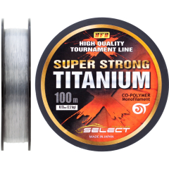 Жилка Select Titanium 100м 0.13мм 2.2кг (Сталь)