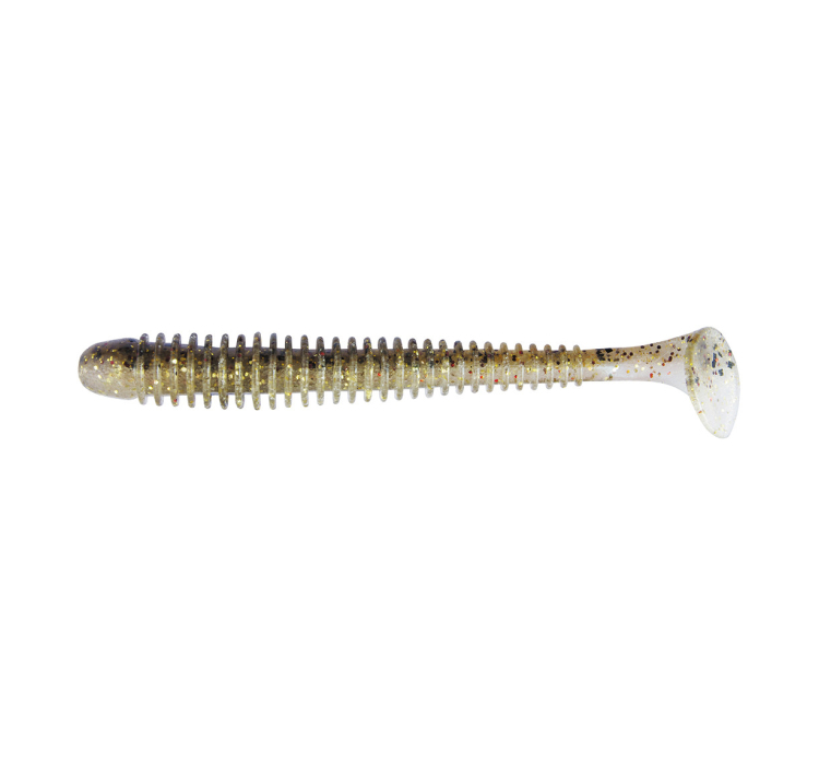 Силіконова приманка Keitech Swing Impact 4.5" (6 шт/уп) ц:417 gold flash minnow - 1 Силіконова приманка Keitech Swing Impact 4.5" (6 шт/уп) ц:417 gold flash minnow - 1