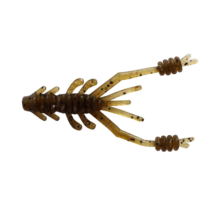 Силиконовая приманка Reins Ring Shrimp 2" 002 Green Pumpkin (12 шт./пач.) - 1 Силиконовая приманка Reins Ring Shrimp 2" 002 Green Pumpkin (12 шт./пач.) - 1