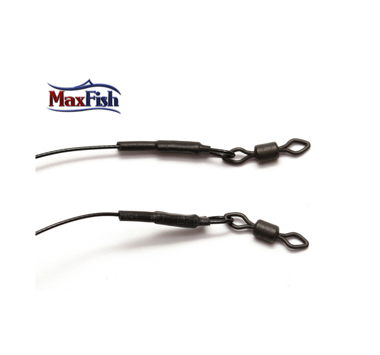 Поводок стальной с застежкой DAM Effzet Coated Core 7 Spin Leader 7 жил 30см 24кг 2шт - 2 Поводок стальной с застежкой DAM Effzet Coated Core 7 Spin Leader 7 жил 30см 24кг 2шт - 2