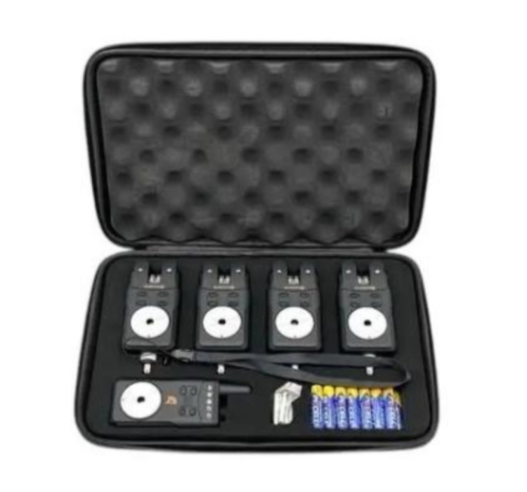 Набір сигналізаторів GLADIATOR RF698 4+1 Black з пейджером Набір сигналізаторів GLADIATOR RF698 4+1 Black з пейджером