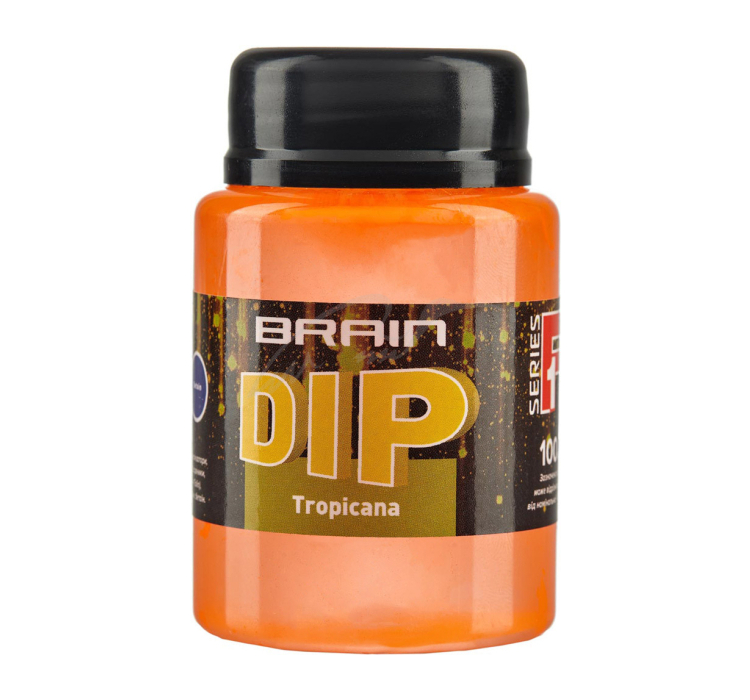 Дип для бойлов Brain F1 Tropicana (манго) 100ml - 1 Дип для бойлов Brain F1 Tropicana (манго) 100ml - 1