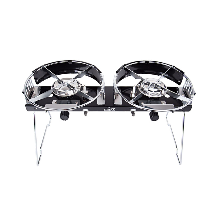 Плита газова туристична двоконфоркова Kovea Handy Twin Stove KB-N9110 - 1 Плита газова туристична двоконфоркова Kovea Handy Twin Stove KB-N9110 - 1