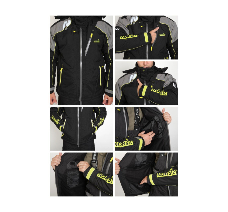 Зимовий костюм Norfin Verity Black р.XL - 6 Зимовий костюм Norfin Verity Black р.XL - 6