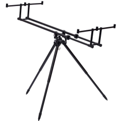 Підставка DAM Alu Tri Pod Matt Black для 4 вудилищ