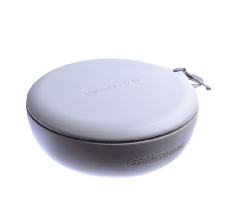 Миска с крышкой Sea to Summit Delta Bowl, серая - 1 Миска с крышкой Sea to Summit Delta Bowl, серая - 1