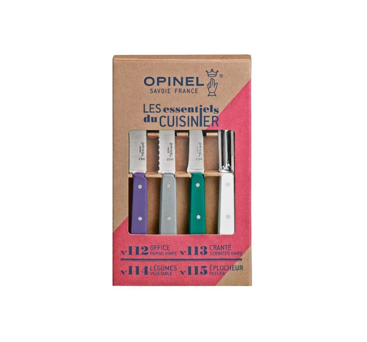 Набір ножів Opinel Les Essentiels Art Deco (001939) - 2 Набір ножів Opinel Les Essentiels Art Deco (001939) - 2