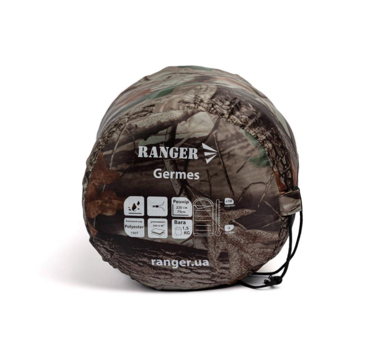 Спальний мішок Ranger Germes Camo (Арт. RA 6637) Спальний мішок Ranger Germes Camo (Арт. RA 6637)