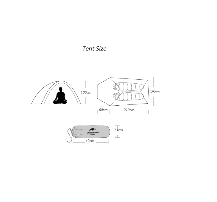 Двухслойная, сверхлегкая, 2-х местная палатка с алюминиевыми дугами и силиконовым тентом, зеленая. - 5 Двухслойная, сверхлегкая, 2-х местная палатка с алюминиевыми дугами и силиконовым тентом, зеленая. - 5
