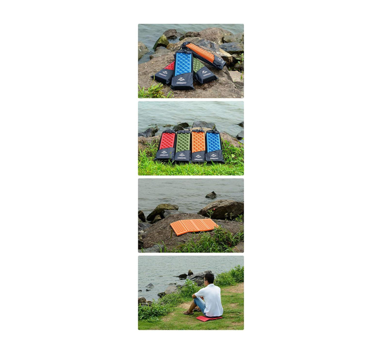 Сидушка туристична Nature Hike Egg матеріал EVA, 40,5х30,5х1см, вага 45г, синя - 5 Сидушка туристична Nature Hike Egg матеріал EVA, 40,5х30,5х1см, вага 45г, синя - 5