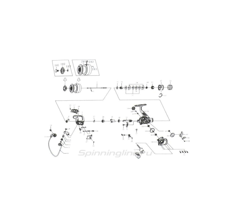 Котушка Salmo Blaster Super 2 3000RD - 10 Котушка Salmo Blaster Super 2 3000RD - 10