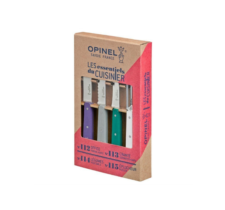 Набір ножів Opinel Les Essentiels Art Deco (001939) - 1 Набір ножів Opinel Les Essentiels Art Deco (001939) - 1