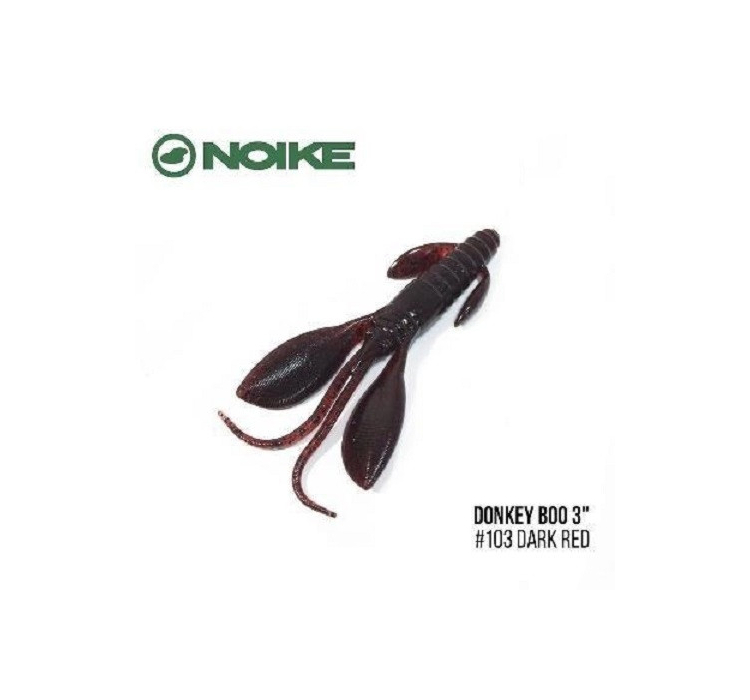 Силіконова приманка Noike Donkey Boo 3" (7 шт.) ID103 Dark Red) - 1 Силіконова приманка Noike Donkey Boo 3" (7 шт.) ID103 Dark Red) - 1