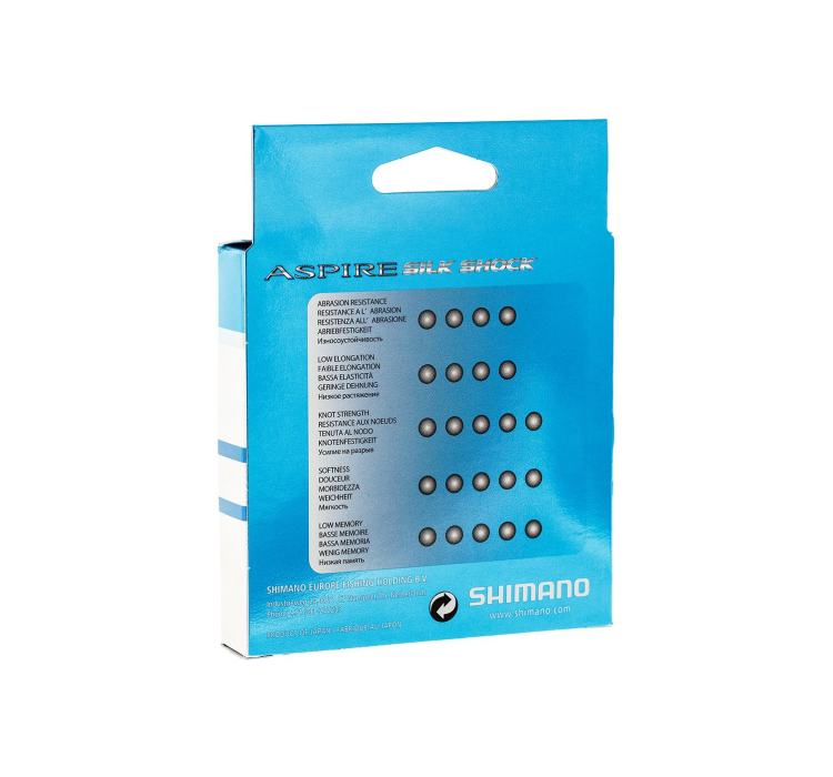 Жилка Shimano Aspire Silk Shock 50m 0.08mm 0.7kg - 2 Жилка Shimano Aspire Silk Shock 50m 0.08mm 0.7kg - 2