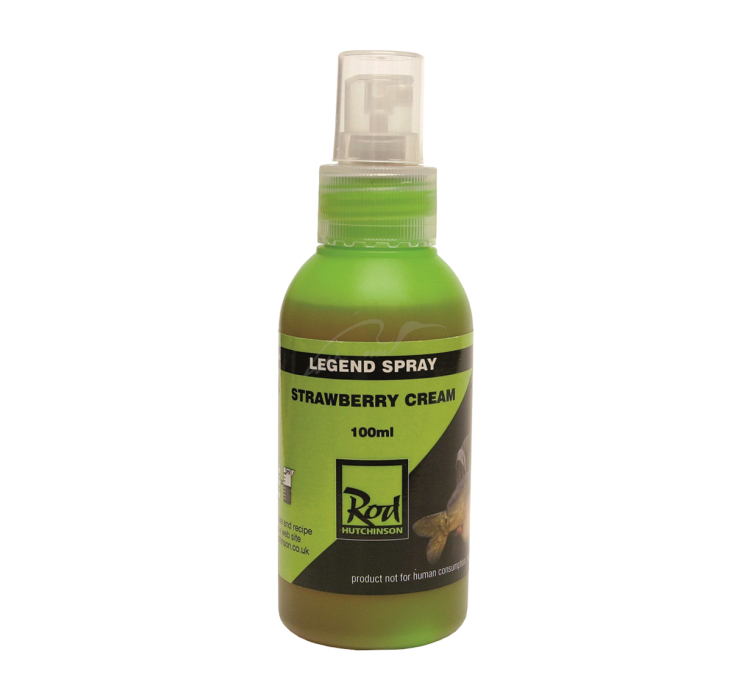 Спрей Rod Hutchinson Legend Dip Spray Strawberry Cream 100ml - 1 Спрей Rod Hutchinson Legend Dip Spray Strawberry Cream 100ml - 1