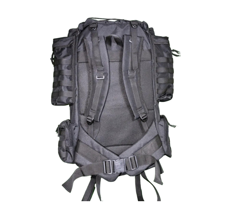 Рюкзак тактичний 70 літрів Kirasa кордура чорний (Арт KI952) Рюкзак тактичний 70 літрів Kirasa кордура чорний (Арт KI952)