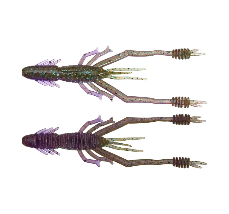 Силиконовая приманка Reins Ring Shrimp 4" 060 Onga River Moneybait (6 шт./пач.) - 1 Силиконовая приманка Reins Ring Shrimp 4" 060 Onga River Moneybait (6 шт./пач.) - 1