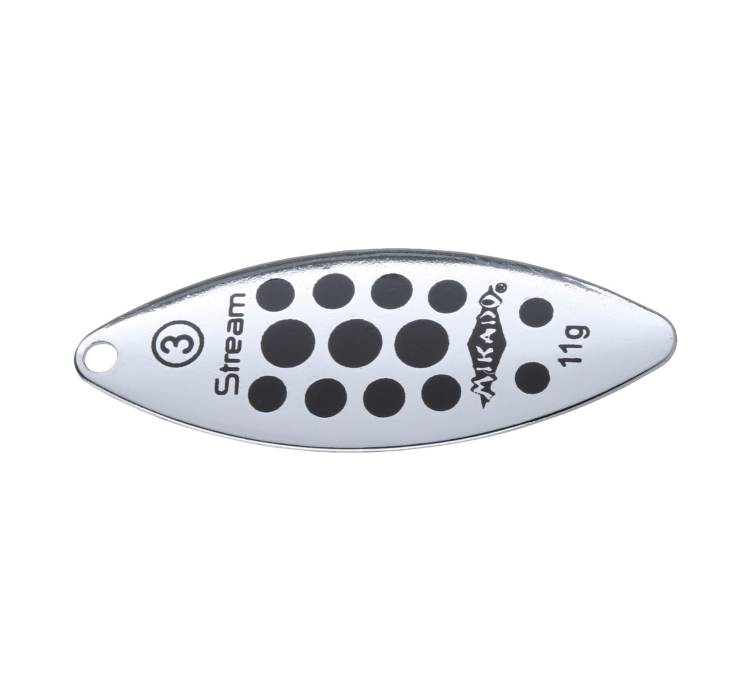 Блешня обертова Mikado STREAM Silver-S11 11 г - 1 Блешня обертова Mikado STREAM Silver-S11 11 г - 1