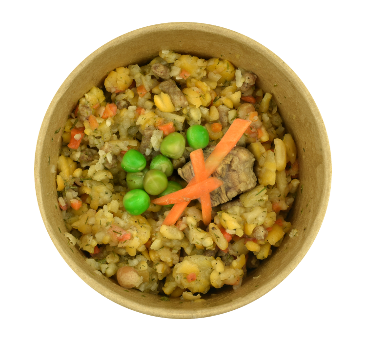 Горохова каша з телятиною Happy Elk прозора упаковка - 3 Горохова каша з телятиною Happy Elk прозора упаковка - 3