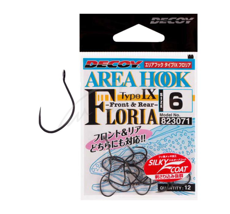 Гачок Decoy AH-IX FLORIA #6 (12 шт/уп) - 1 Гачок Decoy AH-IX FLORIA #6 (12 шт/уп) - 1