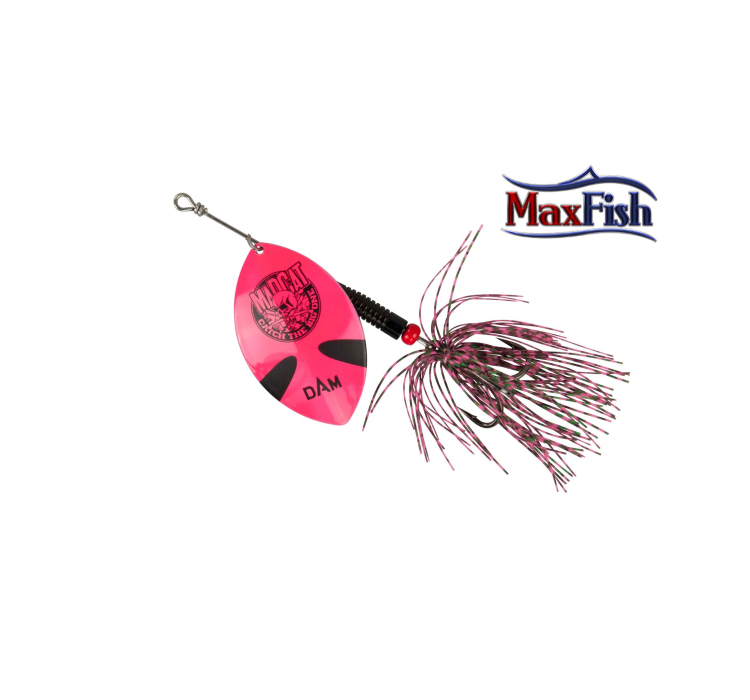 Блесна-вертушка на сома DAM MADCAT Big Blade Spinner Pink 55 г - 1 Блесна-вертушка на сома DAM MADCAT Big Blade Spinner Pink 55 г - 1