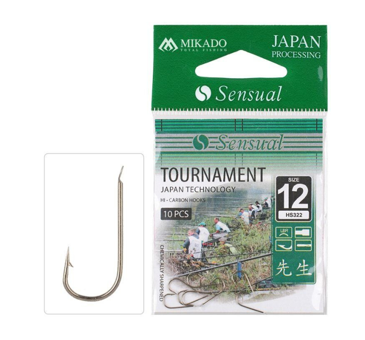 Крючок Mikado Sensual Tournament №16 (лопатка) 10шт. (bronze) - 1 Крючок Mikado Sensual Tournament №16 (лопатка) 10шт. (bronze) - 1